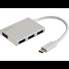 Sandberg USB-C na 4xUSB 3.0 hub Sandberg USB-C na 4xUSB 3.0 hub