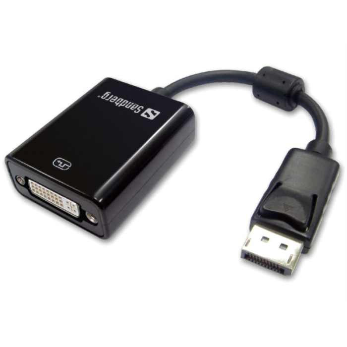 Sandberg Adapter DisplayPort>DVI video pretvornik Sandberg Adapter DisplayPort>DVI video pretvornik