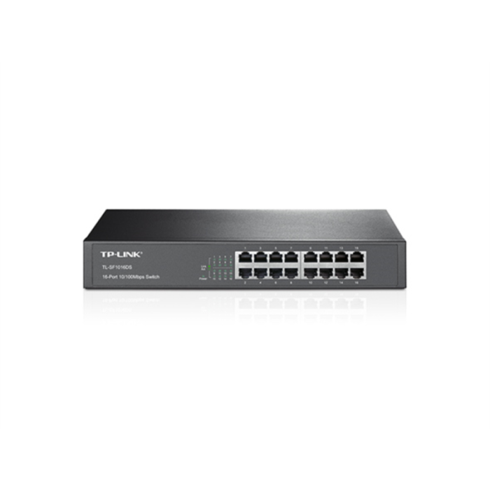 TP-LINK TL-SF1016DS 16 Port 100Mbps Rackmount mrežno stikalo / switch TP-LINK TL-SF1016DS 16 Port 100Mbps Rackmount mrežno stikalo / switch
