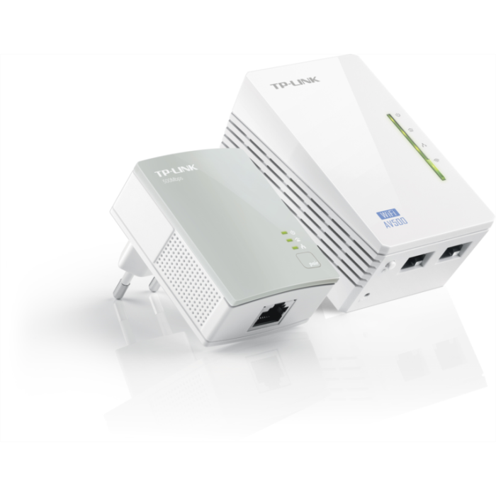 TP-LINK TL-WPA4220KIT 300Mbps AV600 WiFi Powerline Extender Starter Kit TP-LINK TL-WPA4220KIT 300Mbps AV600 WiFi Powerline Extender Starter Kit