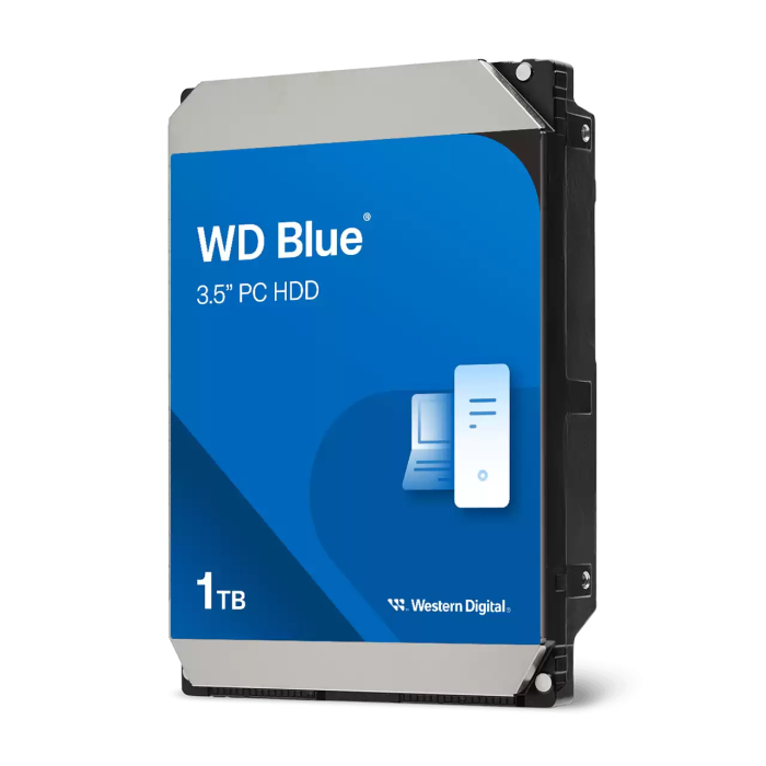 WD 1TB Blue 3,5 SATA 6Gb/s 7200rpm 64MB HDD disk