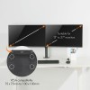 VonHaus dvojni namizni nosilec za dva monitorja (13 - 32) VonHaus dvojni namizni nosilec za dva monitorja (13 - 32)
