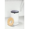 Brabantia koš za perilo 60L okrogel, bel Brabantia koš za perilo 60L okrogel, bel