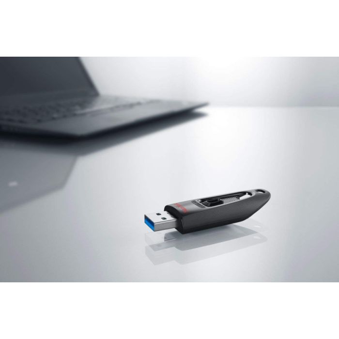 SanDisk Ultra USB spominski ključek 128GB USB 3.0 črn SanDisk Ultra USB spominski ključek 128GB USB 3.0 črn