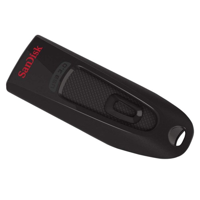 SanDisk Ultra USB spominski ključek 128GB USB 3.0 črn SanDisk Ultra USB spominski ključek 128GB USB 3.0 črn