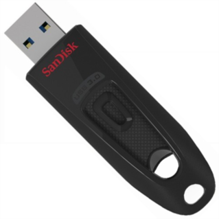 Sandisk Ultra 64GB USB3.0 črn spominski ključek Sandisk Ultra 64GB USB3.0 črn spominski ključek