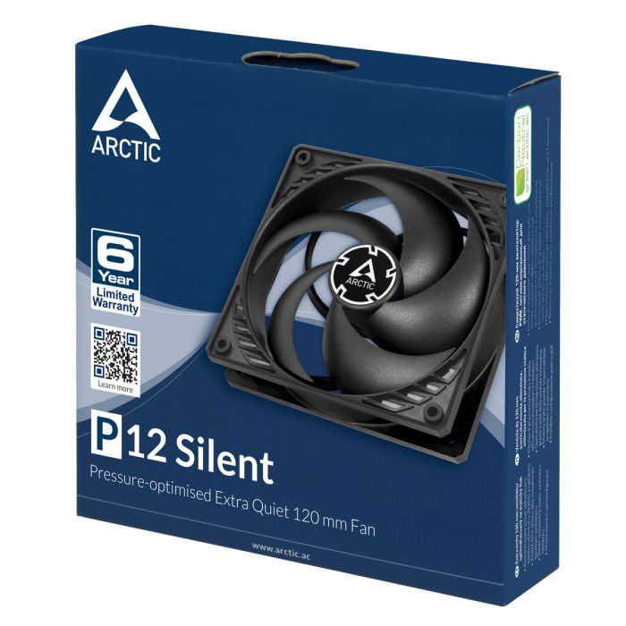 ARCTIC P12 Silent 120mm 3-pin ventilator ARCTIC P12 Silent 120mm 3-pin ventilator