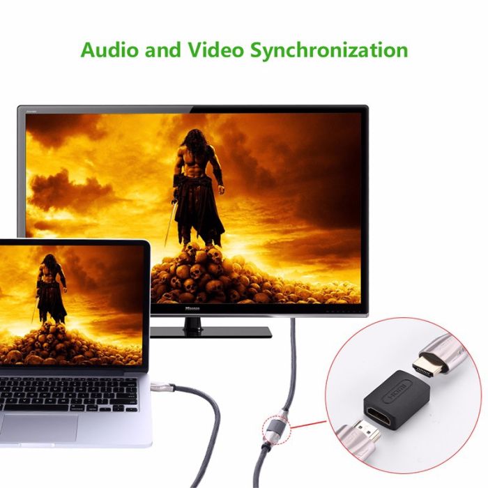 Ugreen HDMI (Ž na Ž) podaljšek - polybag Ugreen HDMI (Ž na Ž) podaljšek - polybag