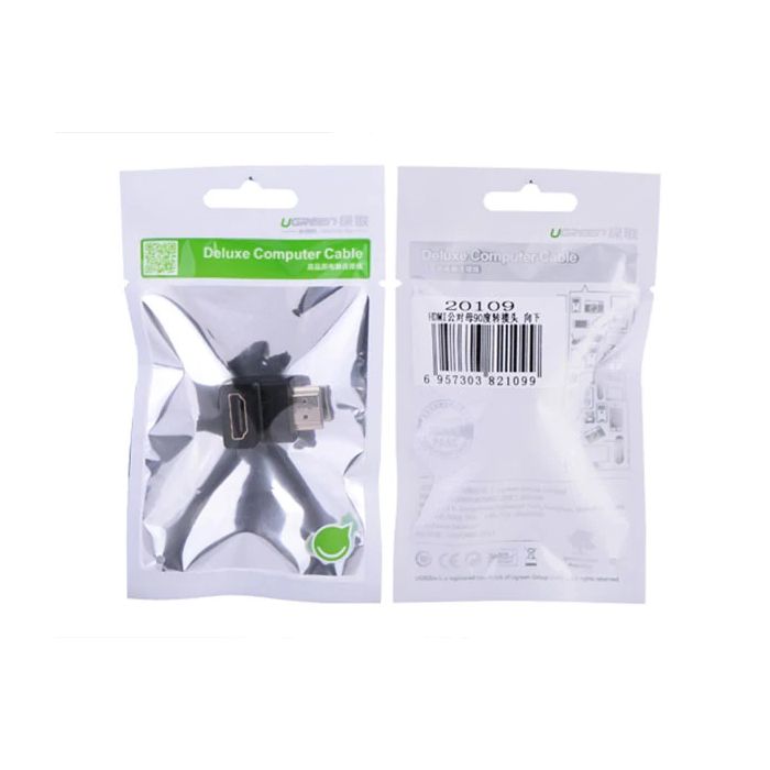Ugreen HDMI M na Ž Adapter kotni - polybag Ugreen HDMI M na Ž Adapter kotni - polybag