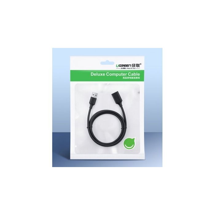 Ugreen USB 3.0 podaljšek (M na Ž) črn 3m - polybag Ugreen USB 3.0 podaljšek (M na Ž) črn 3m - polybag