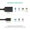 Ugreen USB-C (M) na USB 3.0 (Ž) OTG kabel črn - polybag Ugreen USB-C (M) na USB 3.0 (Ž) OTG kabel črn - polybag