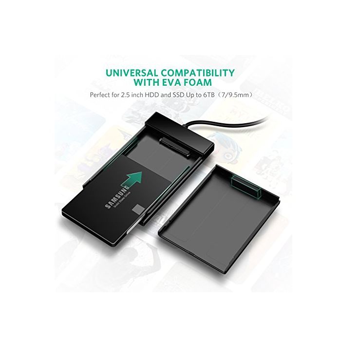 Ugreen 2.5 USB 3.0 na SATA HDD ohišje - box Ugreen 2.5 USB 3.0 na SATA HDD ohišje - box