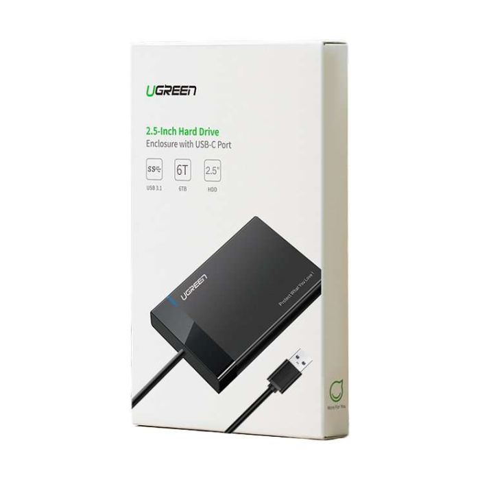 Ugreen 2.5 USB 3.0 na SATA HDD ohišje - box Ugreen 2.5 USB 3.0 na SATA HDD ohišje - box