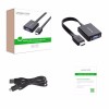 Ugreen HDMI na VGA + 3.5MM Audio+MicroUSB konverter črn - box Ugreen HDMI na VGA + 3.5MM Audio+MicroUSB konverter črn - box