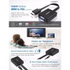 Ugreen HDMI na VGA + 3.5MM Audio+MicroUSB konverter črn - box Ugreen HDMI na VGA + 3.5MM Audio+MicroUSB konverter črn - box