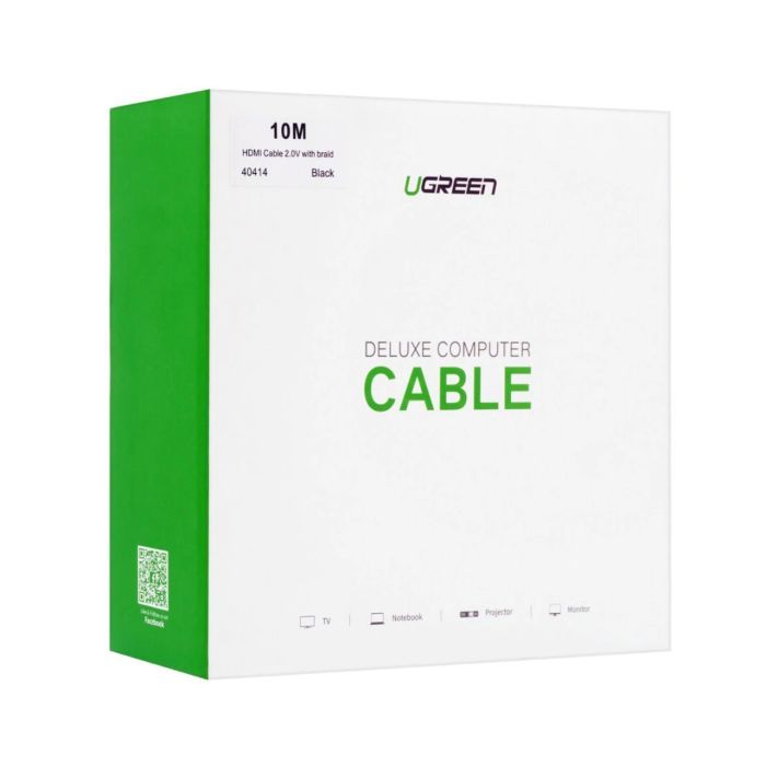 Ugreen HDMI M na M kabel v1.4 10m - box Ugreen HDMI M na M kabel v1.4 10m - box
