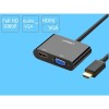 Ugreen HDMI na VGA+HDMI adapter črn - box Ugreen HDMI na VGA+HDMI adapter črn - box