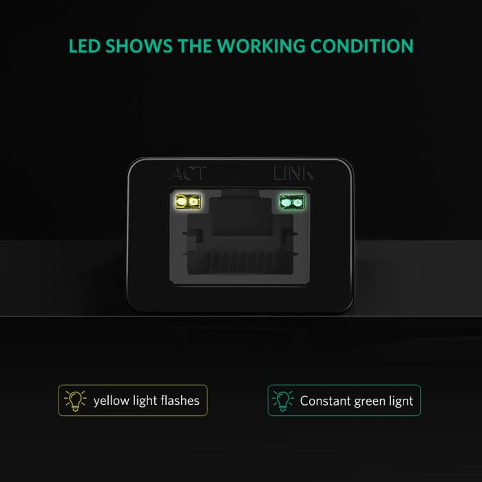 Ugreen USB-C Gigabit mrežna kartica - box Ugreen USB-C Gigabit mrežna kartica - box