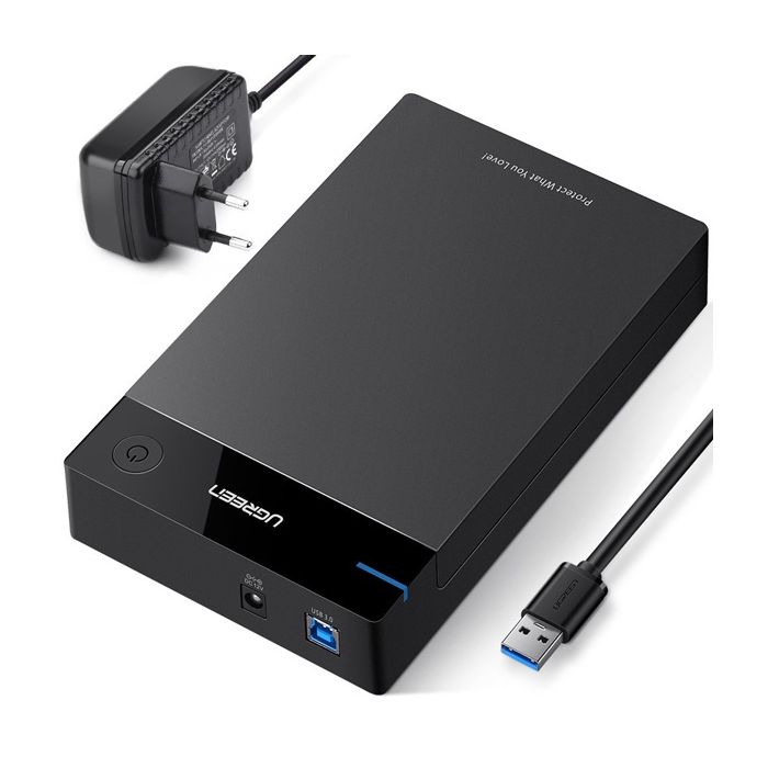 Ugreen 3.5 USB 3.0 na SATA HDD ohišje za disk - box Ugreen 3.5 USB 3.0 na SATA HDD ohišje za disk - box