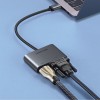 Ugreen USB-C na HDMI in VGA + PD adapter siv - box Ugreen USB-C na HDMI in VGA + PD adapter siv - box