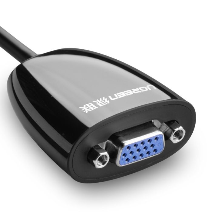 Ugreen HDMI na VGA adapter črn - box Ugreen HDMI na VGA adapter črn - box