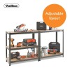VonHaus 1.8m 5 polični regal HAMMERITE VonHaus 1.8m 5 polični regal HAMMERITE