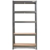 VonHaus 1.5m 5 polični regal HAMMERITE VonHaus 1.5m 5 polični regal HAMMERITE