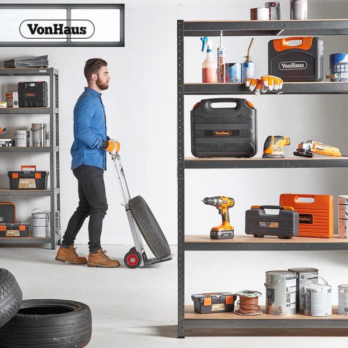 VonHaus Extra Wide 1.8m 5 polični regal VonHaus Extra Wide 1.8m 5 polični regal