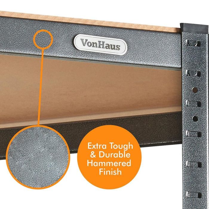 VonHaus kotni regal s 5 policami VonHaus kotni regal s 5 policami