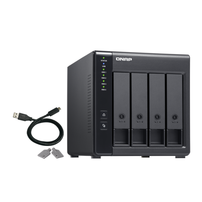 QNAP USB razširitvena enota TR-004 QNAP USB razširitvena enota TR-004