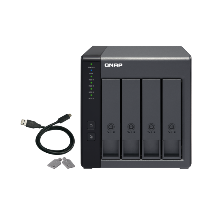 QNAP USB razširitvena enota TR-004 QNAP USB razširitvena enota TR-004