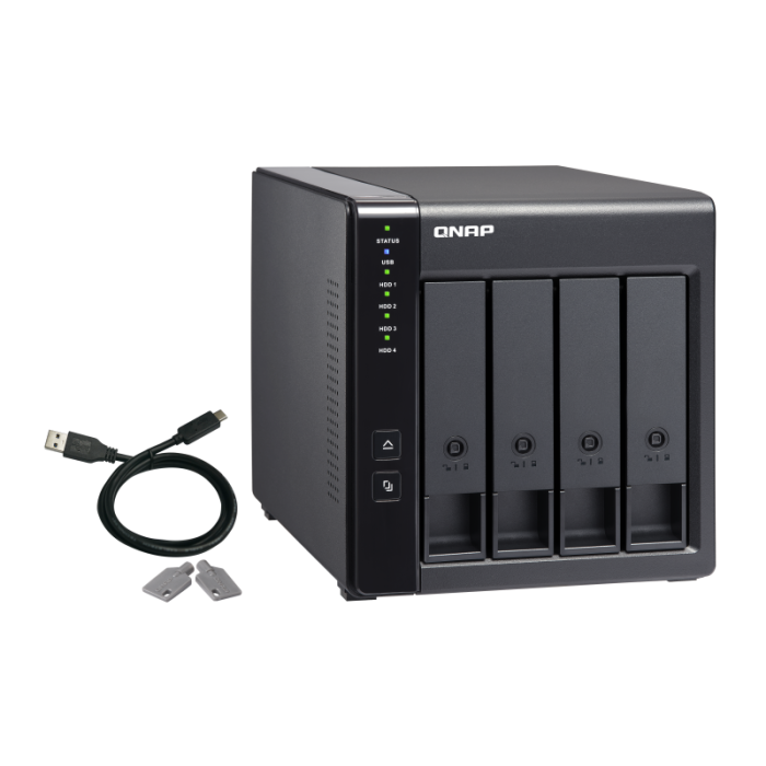 QNAP USB razširitvena enota TR-004 QNAP USB razširitvena enota TR-004