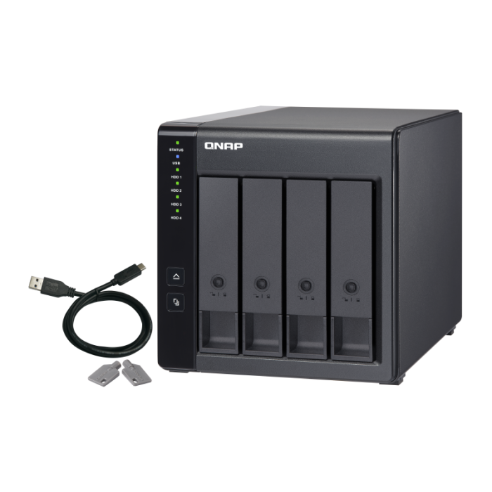 QNAP USB razširitvena enota TR-004 QNAP USB razširitvena enota TR-004