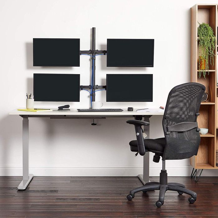 VonHaus namizni nosilec za 4 monitorje do 32 VonHaus namizni nosilec za 4 monitorje do 32