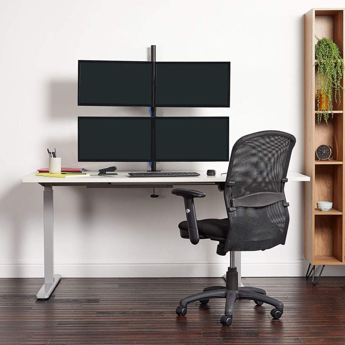 VonHaus namizni nosilec za 4 monitorje do 32 VonHaus namizni nosilec za 4 monitorje do 32