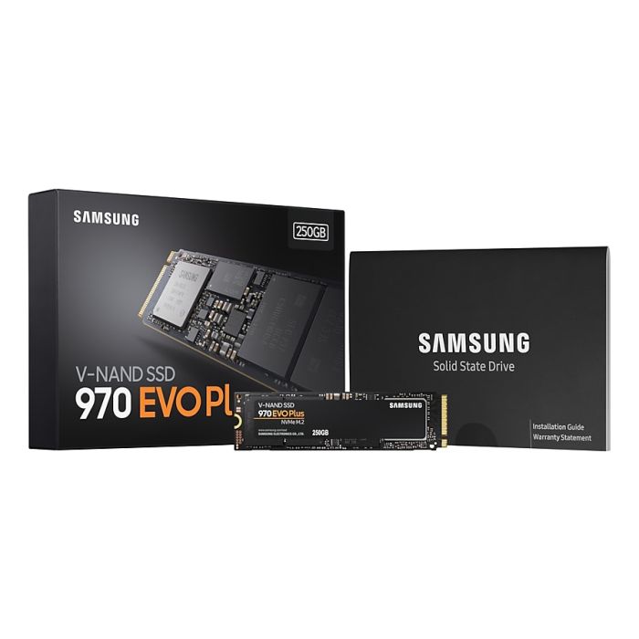 Samsung 250GB 970 EVO Plus SSD NVMe M.2 disk Samsung 250GB 970 EVO Plus SSD NVMe M.2 disk