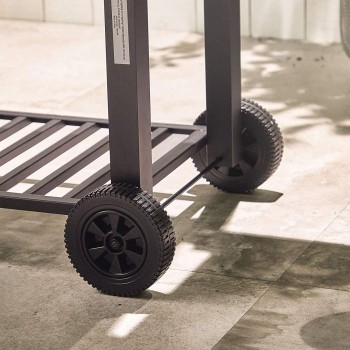 VonHaus prenosni žar na oglje/ Smoker American Style