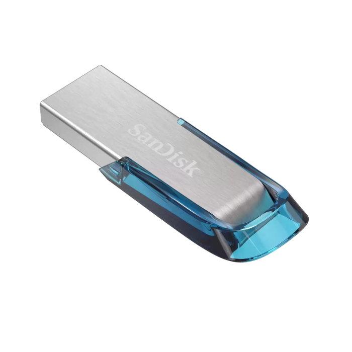 Sandisk Ultra Flair 64GB USB3.0 spominski ključek- moder Sandisk Ultra Flair 64GB USB3.0 spominski ključek- moder