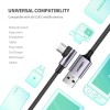 Ugreen USB A 2.0 na USB-C kotni kabel 1m - polybag Ugreen USB A 2.0 na USB-C kotni kabel 1m - polybag