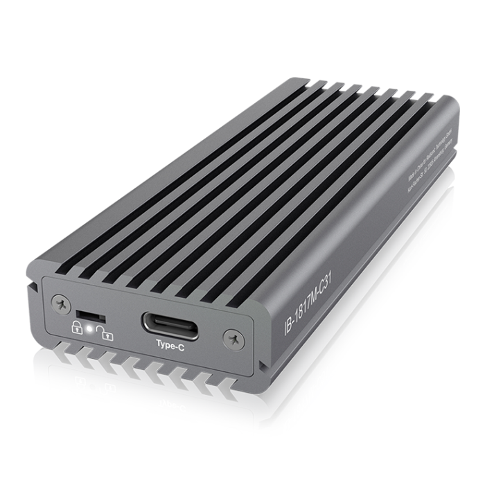 Icybox USB 3.1 ohišje za M.2 NVMe SSD Icybox USB 3.1 ohišje za M.2 NVMe SSD