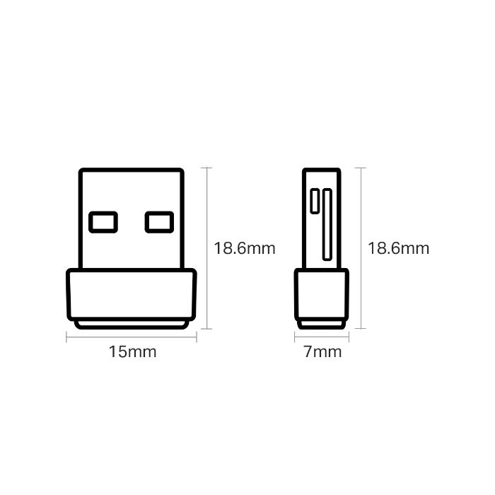 TP-LINK Archer T2U Nano 600Mbps brezžična USB mrežna kartica TP-LINK Archer T2U Nano 600Mbps brezžična USB mrežna kartica