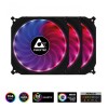 Chieftec TORNADO set RGB ventilatorjev (3x120mm) Chieftec TORNADO set RGB ventilatorjev (3x120mm)