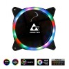 Chieftec RGB RAINBOW ventilator 120mm Chieftec RGB RAINBOW ventilator 120mm