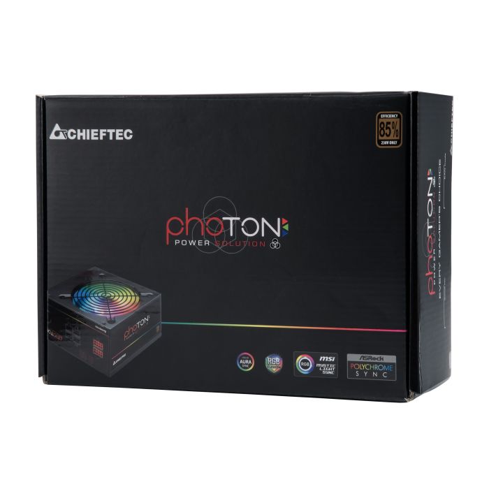 Chieftec Photon Series 650W RGB ATX modularni napajalnik Chieftec Photon Series 650W RGB ATX modularni napajalnik