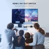 Ugreen HDMI 2.0 2x1 dvo smeren razdelilec, stikalo - box Ugreen HDMI 2.0 2x1 dvo smeren razdelilec, stikalo - box