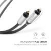 Ugreen Toslink optični kabel - pleten 3 m - box Ugreen Toslink optični kabel - pleten 3 m - box