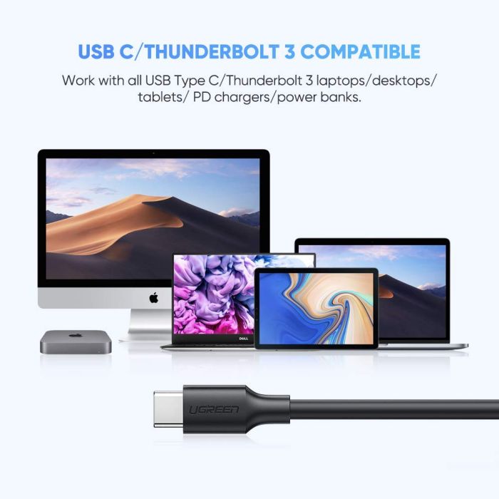 Ugreen kabel USB-C na Micro B 1m - polybag Ugreen kabel USB-C na Micro B 1m - polybag
