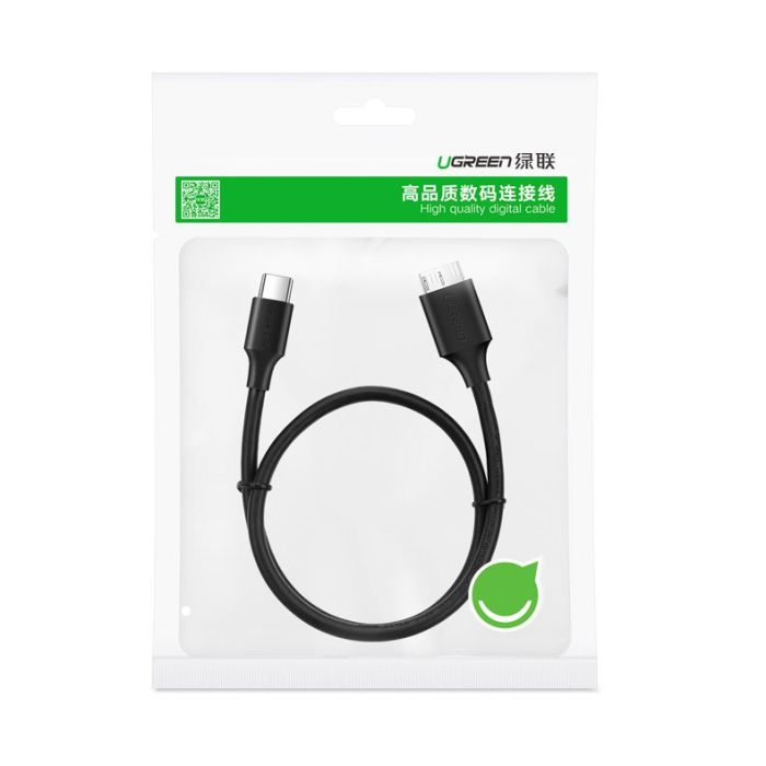 Ugreen kabel USB-C na Micro B 1m - polybag Ugreen kabel USB-C na Micro B 1m - polybag