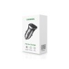 Ugreen avtopolnilec USB + USB-C PD 18W siv - box Ugreen avtopolnilec USB + USB-C PD 18W siv - box