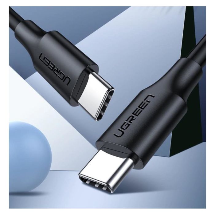 UGREEN USB 2.0 USB-C na USB-C 1m (črn) - polybag UGREEN USB 2.0 USB-C na USB-C 1m (črn) - polybag